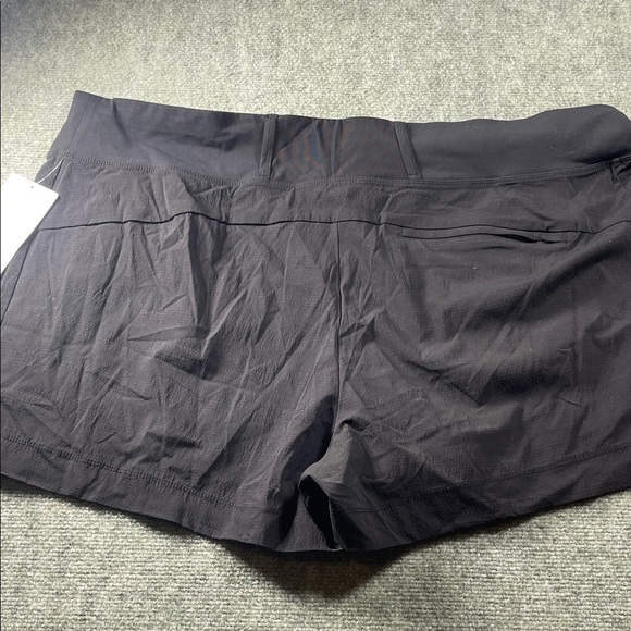 Athleta Black Active Shorts with Zipper Pocket - Picture 8 of 8